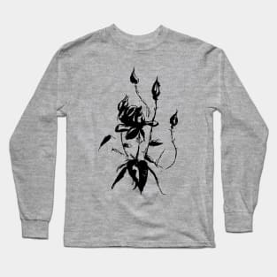 Black Rose No.4 Long Sleeve T-Shirt